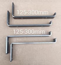 Image of Heavy duty shelf brackets strong rustic Scaffold board brackets handmade UKmade 