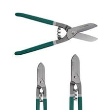 Image of Heavy Duty 8 10 12" Tin Snips Straight Cut Sheet Metal Aviation Shears Scissors