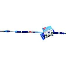 Image of 3M ALUMINIUM TELESCOPIC Water Fed Extendable Car Wash Window SQUEEGEE Brush UK
