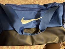 Image of Nike Mens Brasilia Training Duffel Bag (Small, 41L) Royal Blue DM3976 New w/Tags