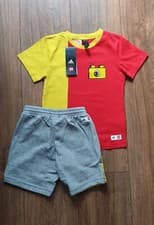 Image of Infant Boys Adidas X Lego  Originals Summer Set Baby Toddler RRP £34.99