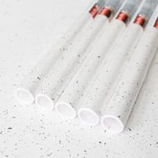 Image of 67.5cm x 2m d-c-fix WHITE GRANITE QUARTZ sticky back plastic vinyl wrap (5 pack)