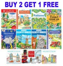 Image of ADULT ANTI-STRESS CALM COLOURING BOOK BOOKS Colour Therapy ALL AGES