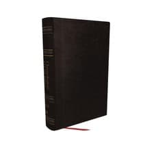 Image of NKJV, Chronological Study Bible, Leathersoft, Black, Comfort ... - 9780785239550