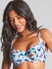Image of Panache SW1722A Olivia Underwired Full Cup Bikini Top Flutter Print