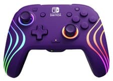 Image of PDP Controller Wireless Switch Afterglow Wave for Nintendo Switch Purple
