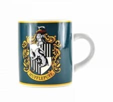 Image of OFFICIAL HARRY POTTER HUFFLEPUFF CREST MINI MUG ESPRESSO COFFEE CUP NEW BOXED