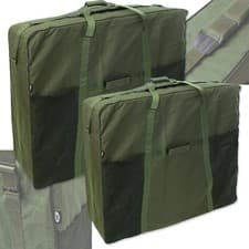 Image of NGT Bed Chair Carry Bags For Standard & Super Size XL Wide Boy Bedchairs Padded