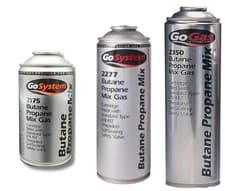 Image of GoSystem Butane Propane Mix Gas Cartridge Safety Valve 170g - 350g