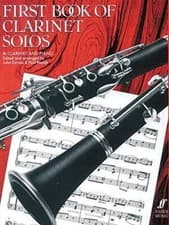 Image of First Book of Clarinet Solos (Bb Clarinet & piano) 