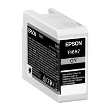 Image of Original Epson T46S7 Grey Ink Cartridge (C13T46S700)