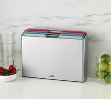 Image of Joseph Joseph Folio Large - 4 Chopping Boards With Storage Case | BNIB
