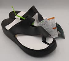 Image of Crocs Getaway Platform Women's Flip Flops Black UK 8 Sandals Summer Beach
