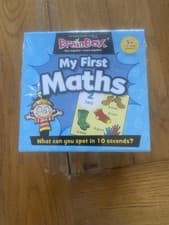 Image of BrainBox My First Maths - Educational Memory Game - Age 5+ - New & Sealed!