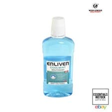 Image of Enliven Coolmint Blue Mouthwash 500ml