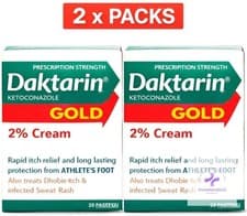 Image of Daktarin Gold 2% Cream 15g Pack of 2-