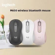 Image of logitech M650 Bluetooth Wireless Mouse Silent Clicks for PC/Mac/Multi-D