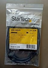 Image of StarTech.com USB2HAB2M 2m USB 2.0 A To B Cable - M/M