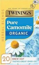 Image of Twinings Organic Camomile x20 Tea Bags, 30g