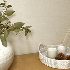 Image of Belgravia Carmella Hessian Texture Wallpaper Embossed Vinyl - Choose Colour