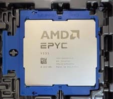 Image of AMD EPYC 9535 SP5 64 cores 128 threads 2.4 -4.3GHz TDP 300W CPU