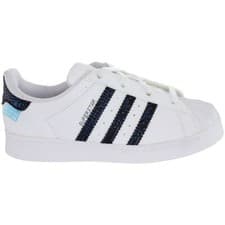 Image of Adidas Superstar I Kids White Trainers