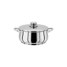Image of STELLAR 1000 STAINLESS STEEL 16CM CASSEROLE 1.3LTR S133