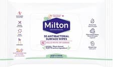 Image of Milton Antibacterial Surface Wipes 30 Wipes - 7 packs