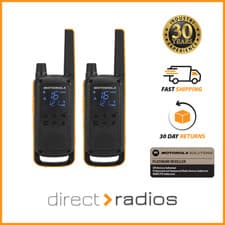 Image of Motorola Talkabout T82 Extreme Walkie Talkie Licence Free PMR446 Twin Pack