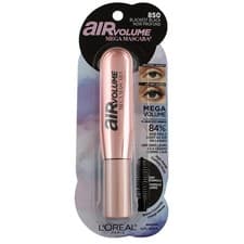 Image of L'Oreal Paris Air Volume Mega Mascara, Black & Waterproof Black 9.4ml Brand New