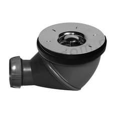 Image of Wirquin James Multi Directional Shower Waste Drain 90mm 360 degree High Flow