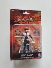 Image of Yu-Gi-Oh! Seto Kaiba Collectable Action Figure And Card - 12.7cm 5" - Series 1