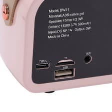 Image of Wireless Retro Speaker Clear Sound Quality Fast Transmission Speed