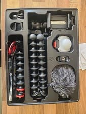 Image of Joby Gorillapod Mobile Vlogging Kit Wavo Mic Beamo Light Phone Camera Connectors