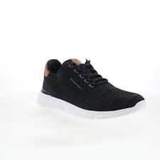 Image of Rockport Jaimson RMJAIMSON Mens Black Mesh Lifestyle Trainers Shoes
