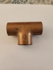 Image of 22mm End Feed Equal Tee
