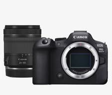 Image of Canon EOS R6 Mark II Digital Camera + RF 24-105mm f/4-7.1 IS STM Lens
