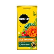 Image of Miracle-Gro Peat Free All Purpose Compost 10L Ideal for Plants and Garden Soil