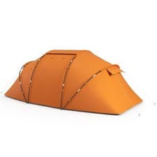Image of Outsunny 4-6 Persons Camping Tent Dome Family Travel Group Hiking Room Fishing