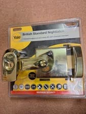 Image of Yale BS 3261 Nightlatch Lock - Brass