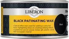 Image of Black Patinating Wax Liberon Special Effects 250ml For Adding a Coloured Finish