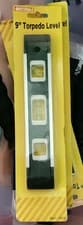 Image of 9 Inch Torpedo Level, Magnetic Box Level with 45°/90°/180° Bubbles, Shock Resist