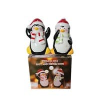 Image of Christmas Presentation Boxed Penguin Salt & Pepper Shakers Cellars Cruet Set