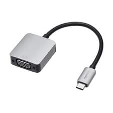 Image of USB 3.1 Type-C to VGA 15 Pin Female aluminum adapter Amazon Basics