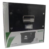 Image of Leitz Click and Store Suspension File Storage Box A4 Black 60460095