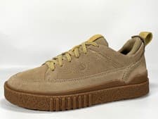 Image of Clarks Somerset Lace Men's Brown Leather Trainers Size 7.5G Brand New RRP £110