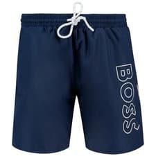 Image of HUGO BOSS Mens Navy Blue Stormfish Swim Shorts Size XXL 2XL BNWT C1070