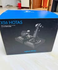 Image of Logitech G X56 Hotas Flight Simulator Throttle and Joystick Controller