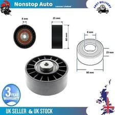 Image of Fan Belt Tensioner Pulley - V - Ribbed Belt Idler For SSANGYONG Rexton 