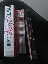 Image of Benefit They're Real! Magnet Mascara & Benefit Roller Liner Eyeliner NEW